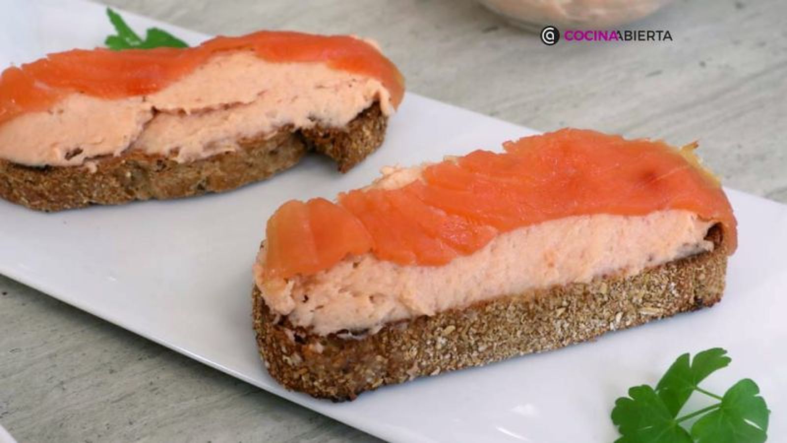 Paté de salmón ahumado