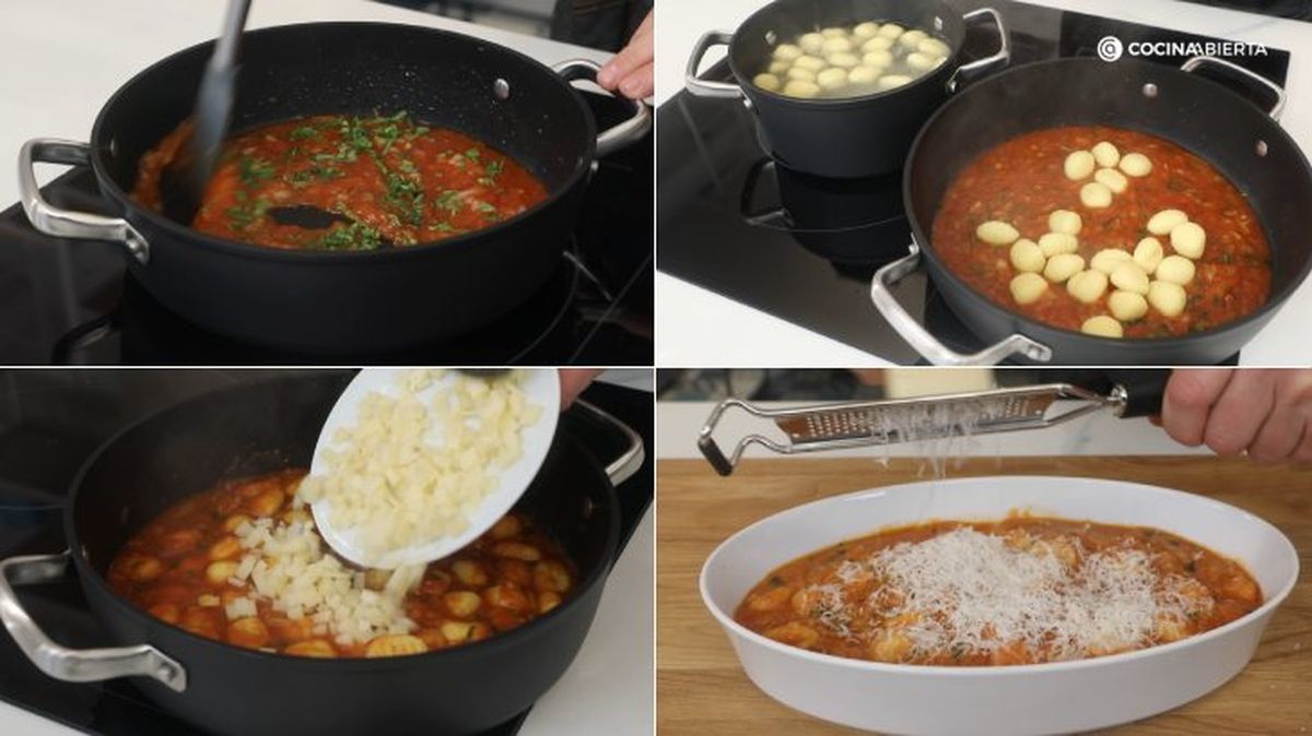 gnocchi alla sorrentina pasos