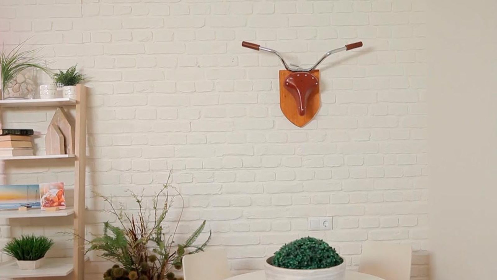 Reutilizar manillar y sillín de bicicleta