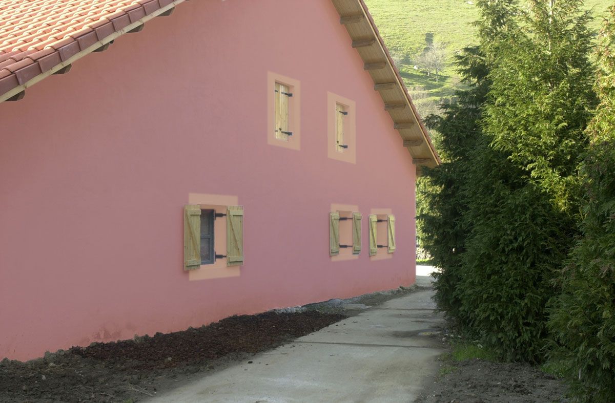 Pintar fachada de casa paso 7