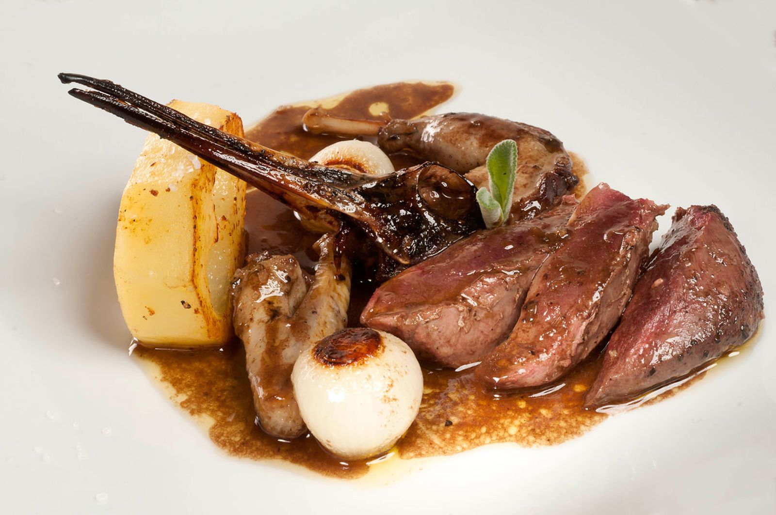 1523 Becada en salsa de chocolate (707) xl