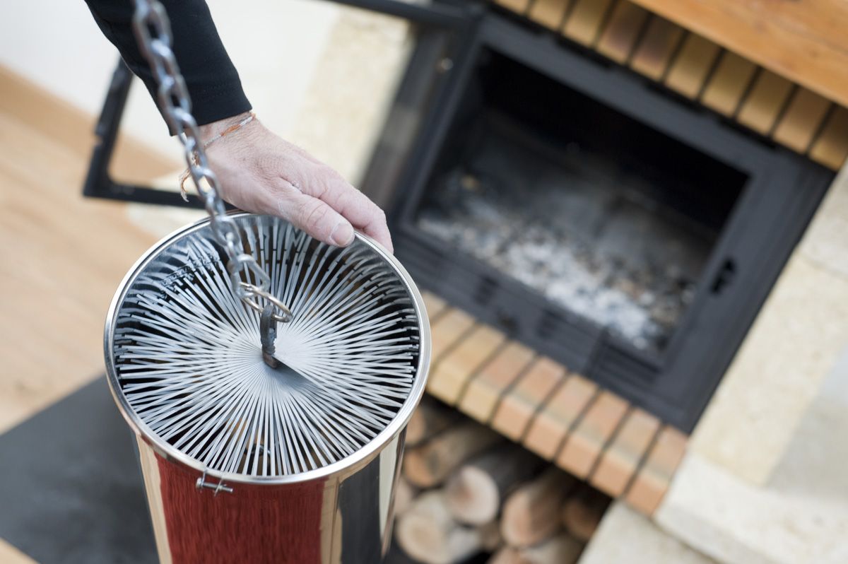 Mantenimiento de una chimenea paso 2