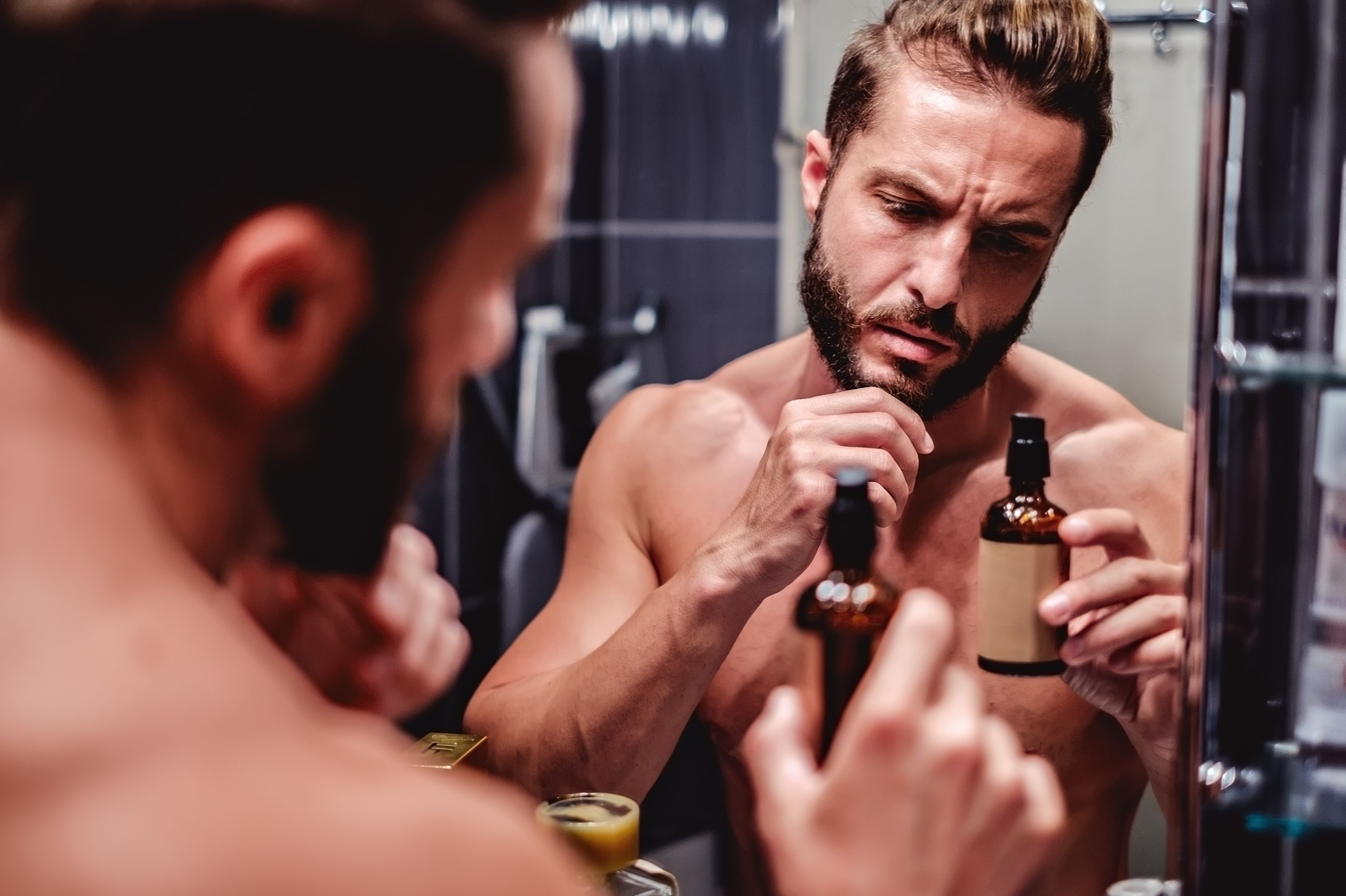 barba hombres