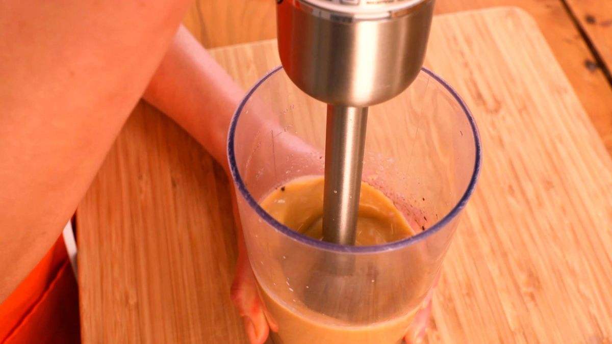 Receta de crepes de calabaza   paso 2