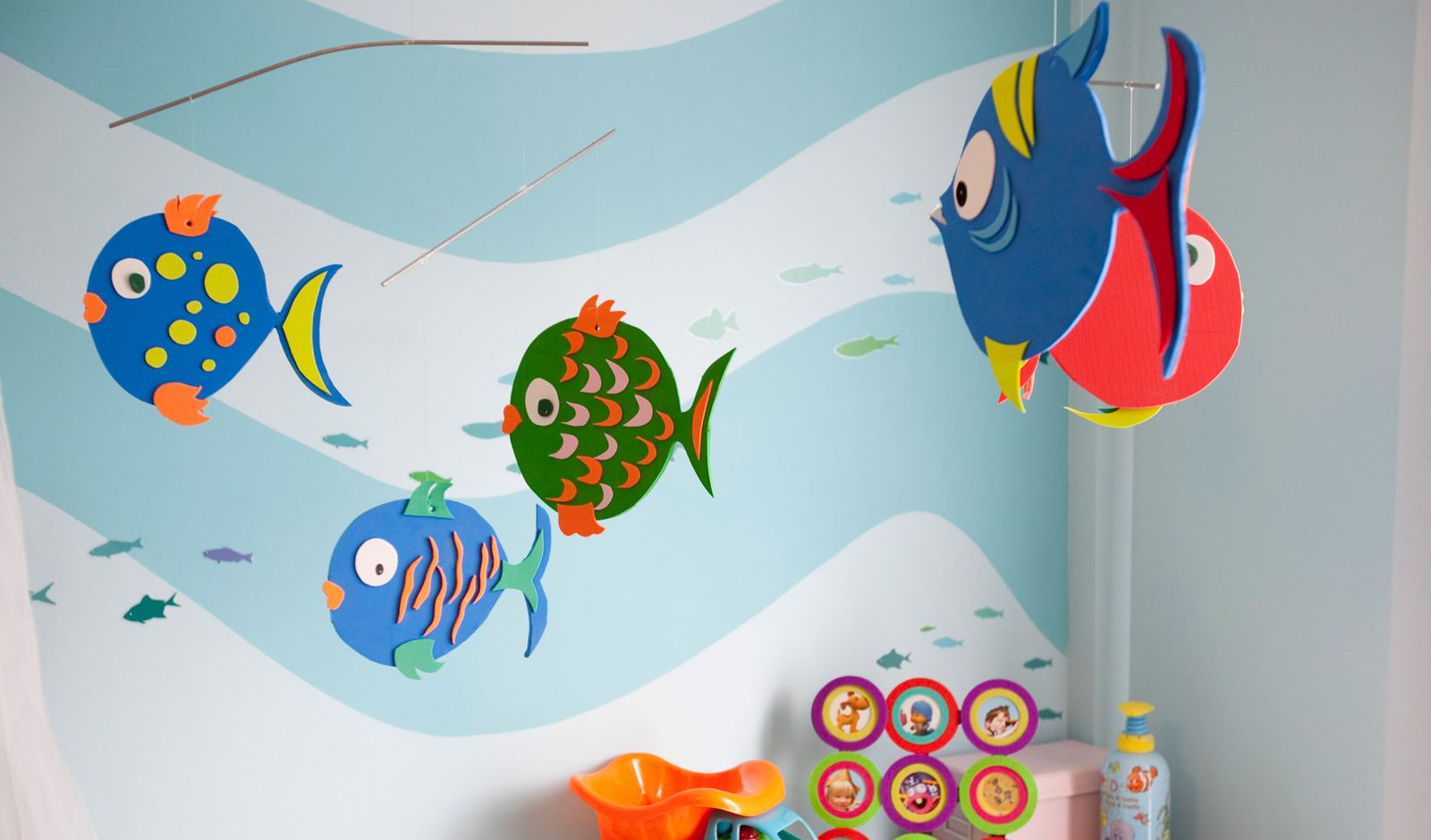 Cómo hacer un móvil colgante para bebés