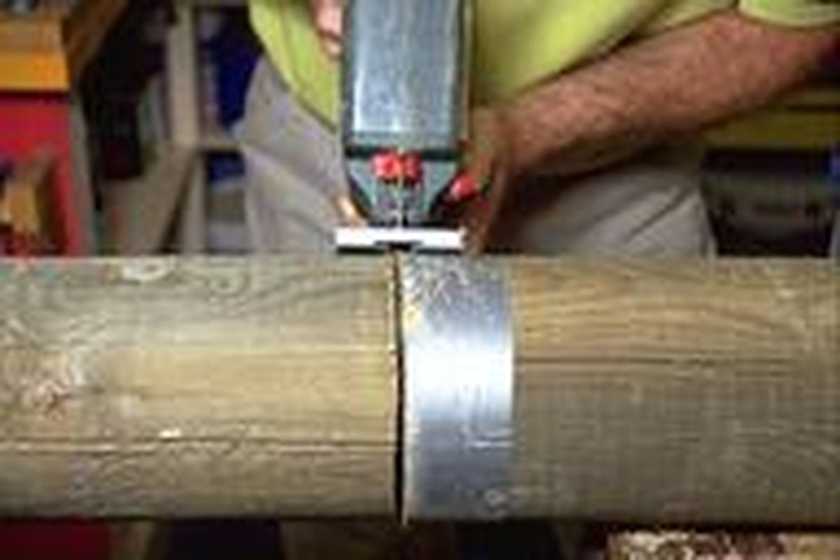 Cómo hacer una lámpara de jardín paso 2