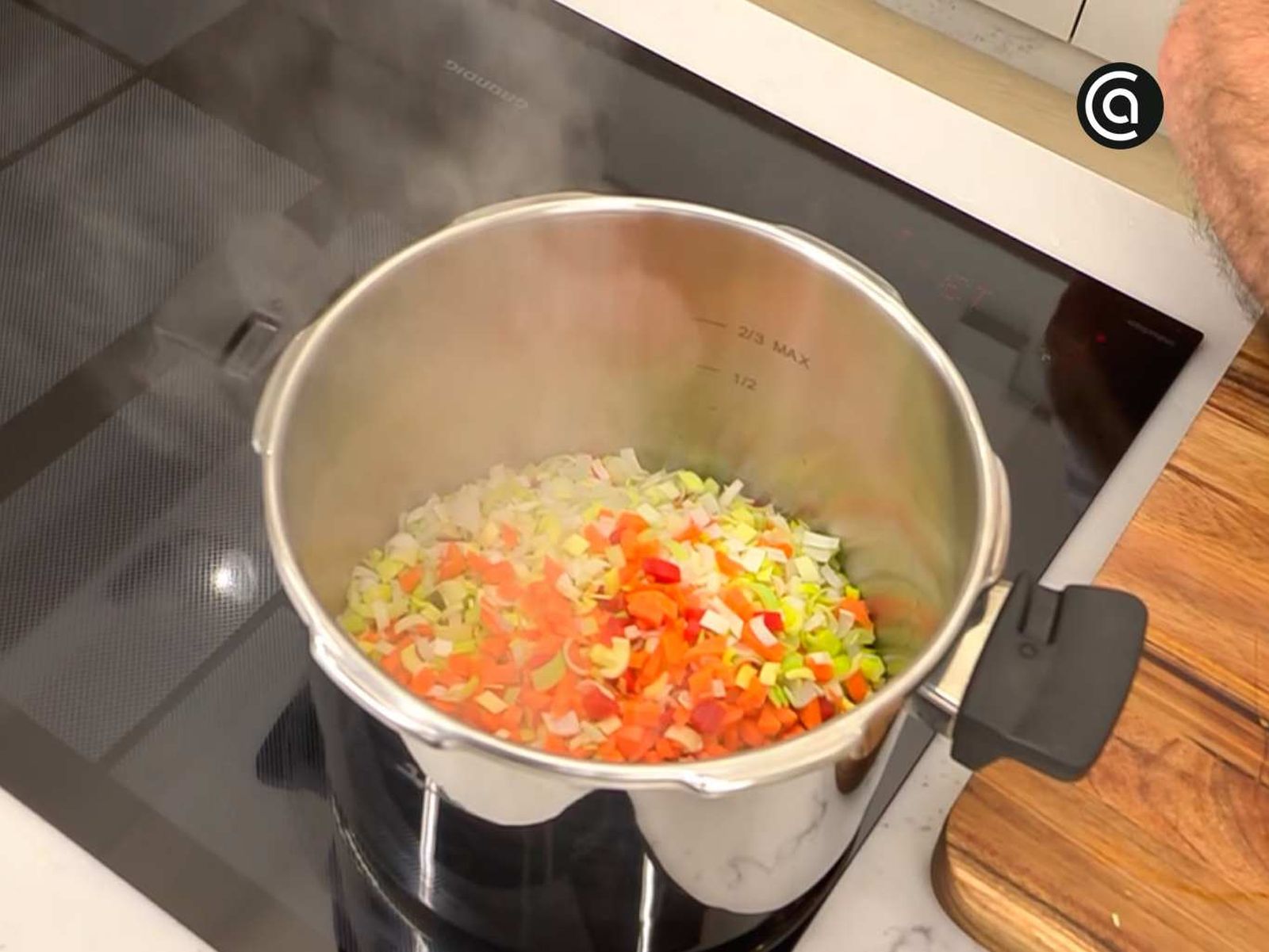 Rehoga las verduras