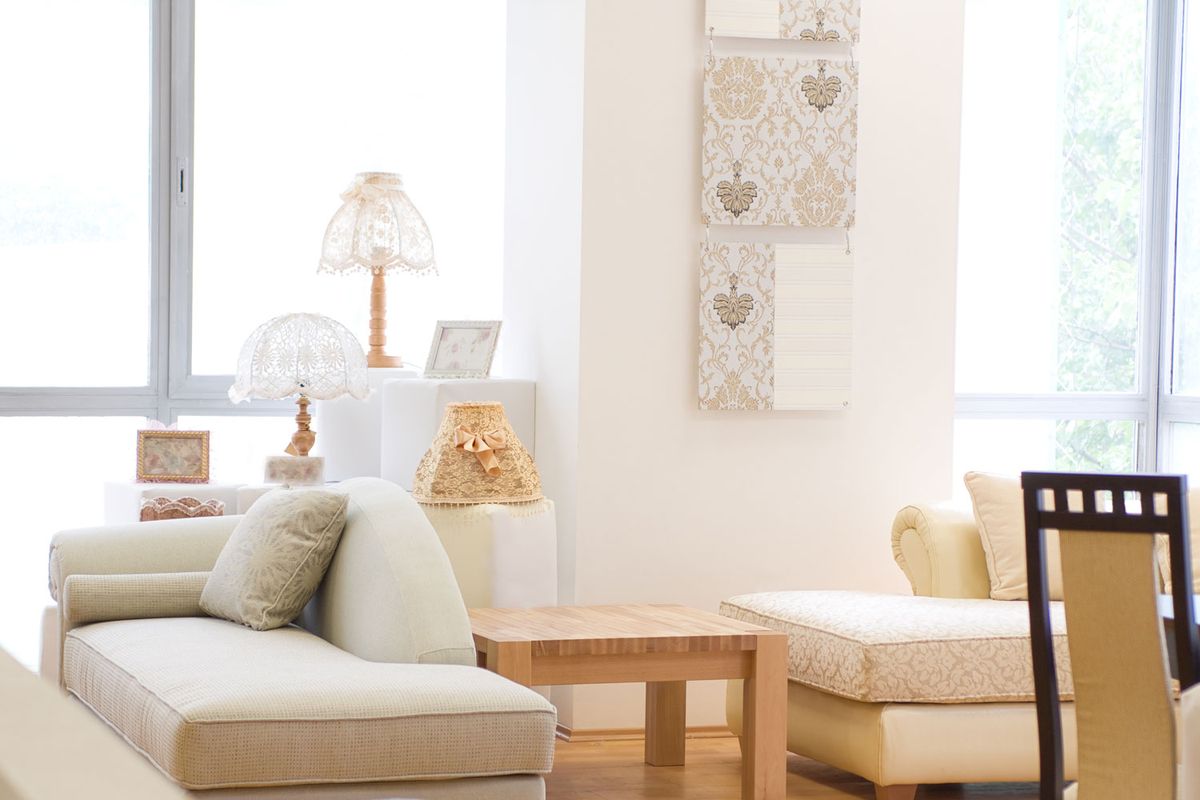 Cómo hacer que el salón parezca más grande   colores