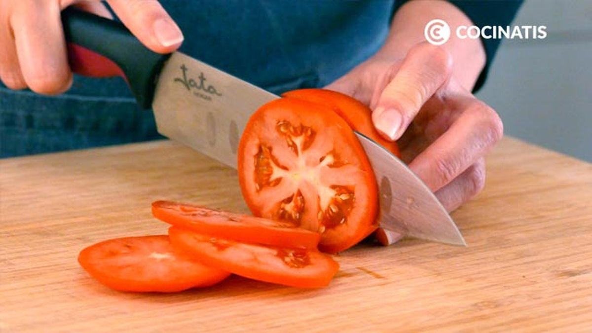 Receta de pastel salado con pan de molde  paso 2