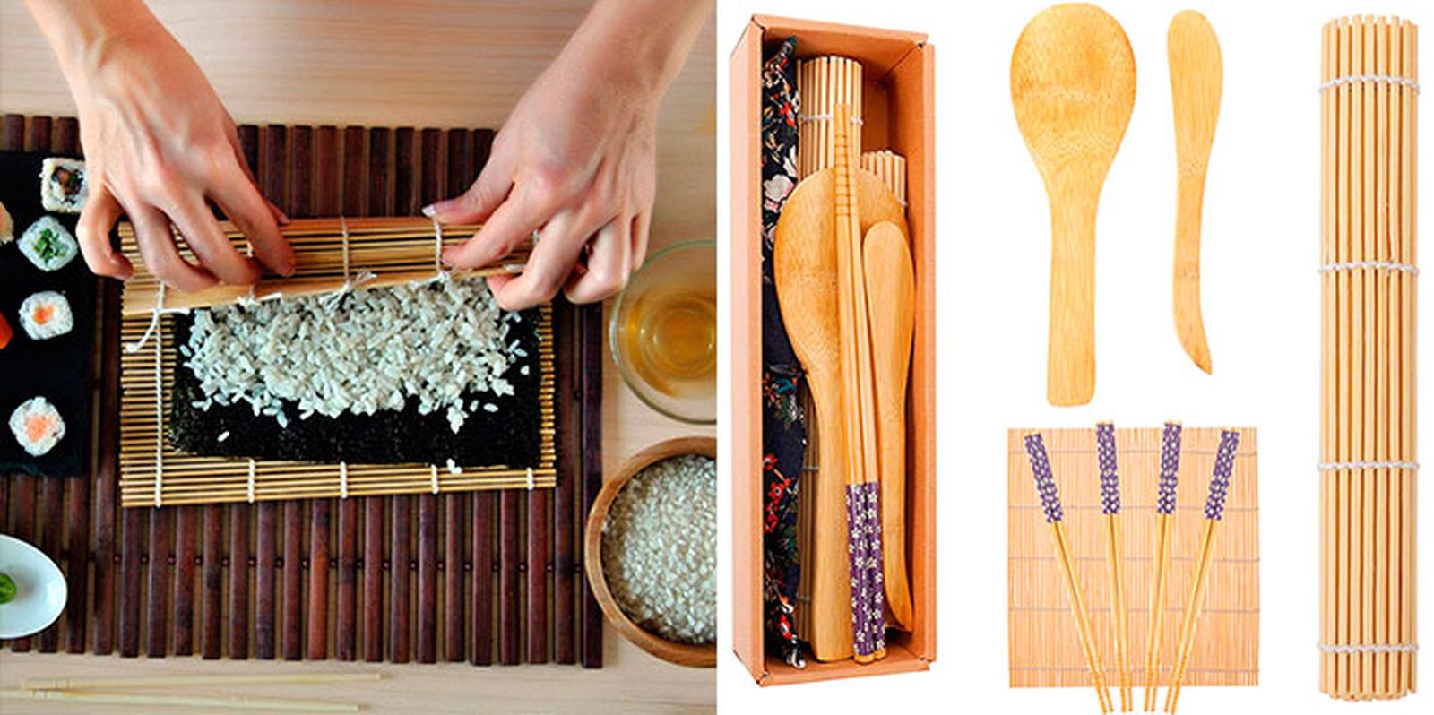 kit para hacer sushi en casa