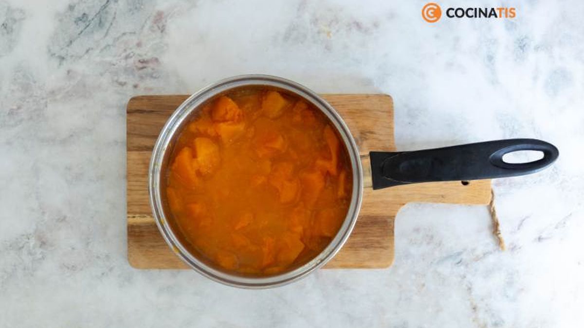 Cocina la calabaza hasta que esté suave