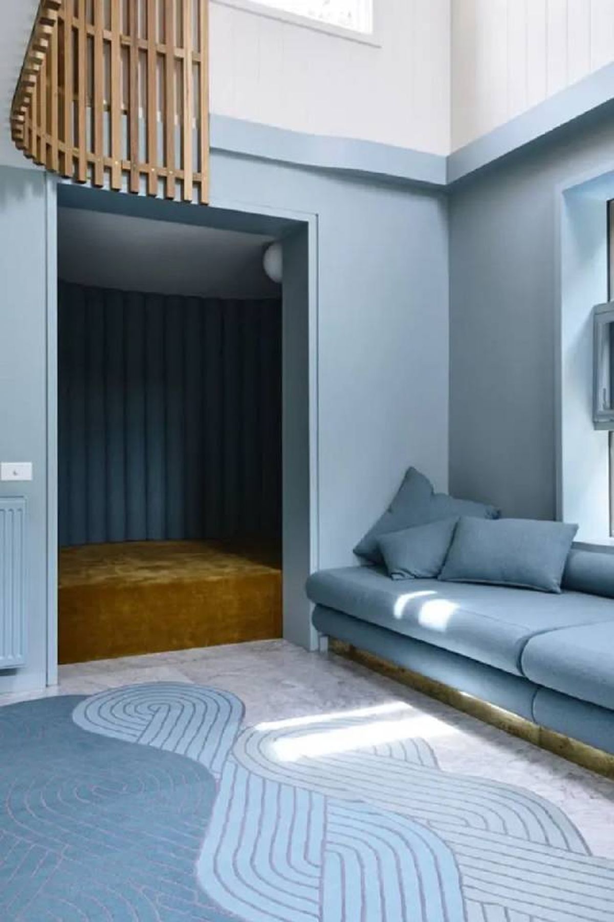 Color drenching tendencia decorativa para pintar la casa 12