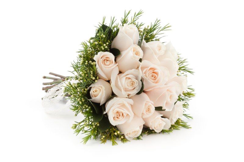 Las rosas son elección clásica para las bodas