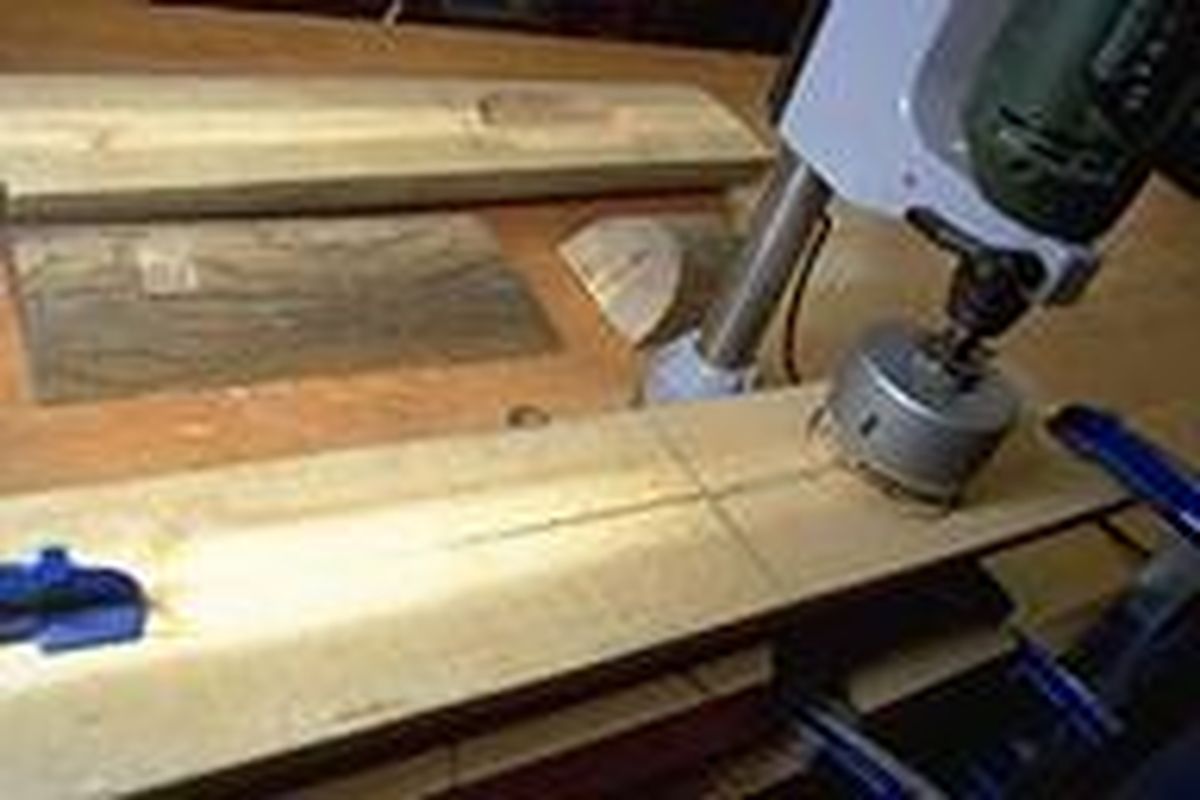 Cómo hacer una lámpara de jardín paso 4