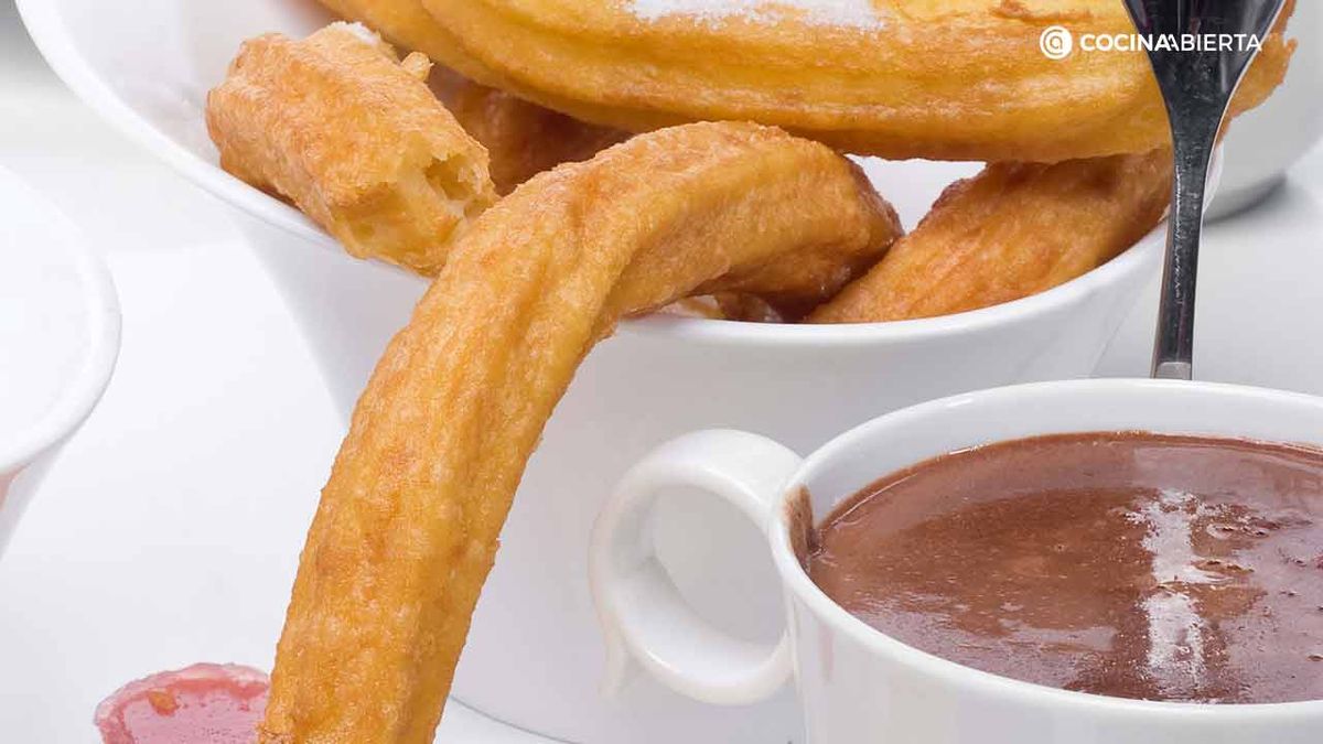 churros con chocolate   eva arguinano