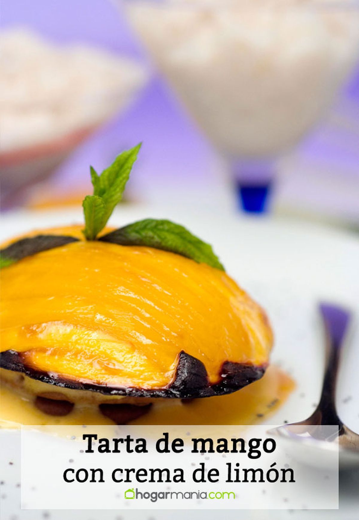 tarta mango crema limon pin