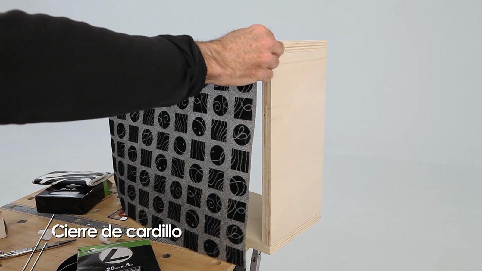 Cierre de cardillo: tipos y usos paso 5