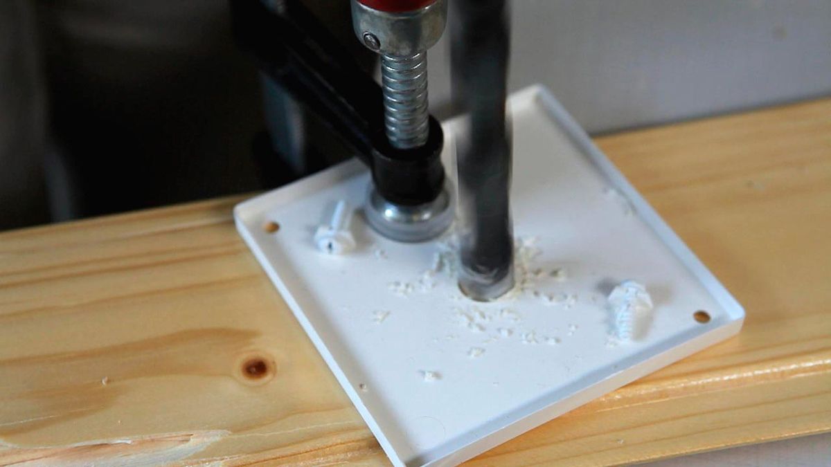 Fresa escariadora paso 3