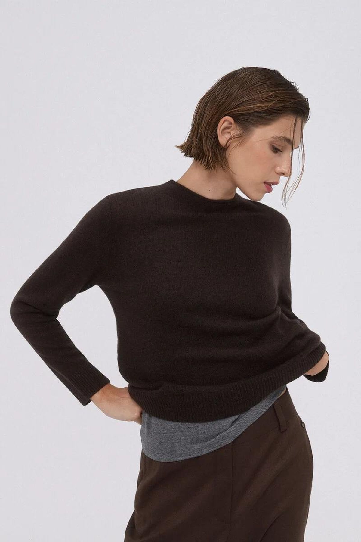 Colores otoñales 2024: marrón chocolate