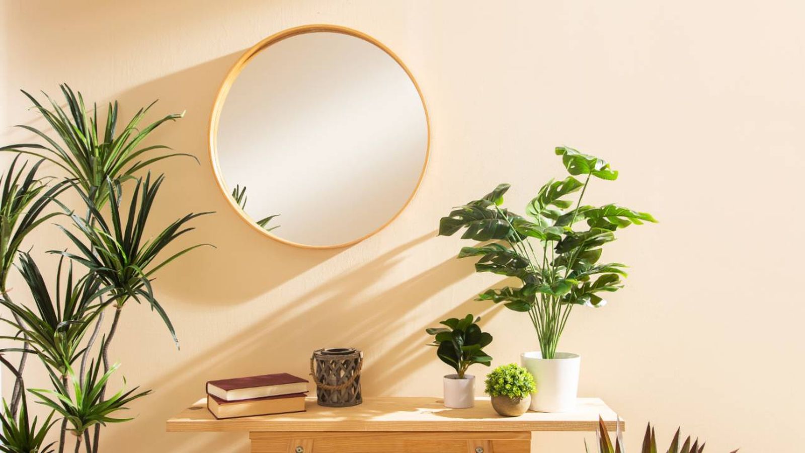 Plantas artificiales de Leroy Merlin.