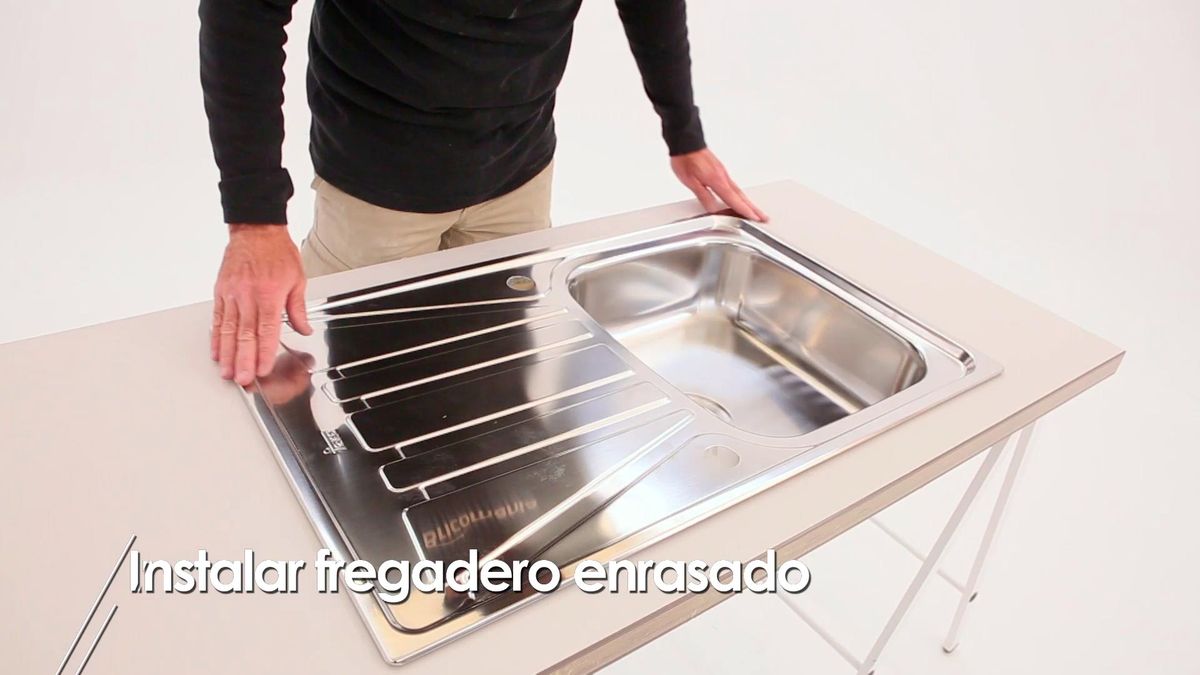 Cómo instalar un fregadero encastrado