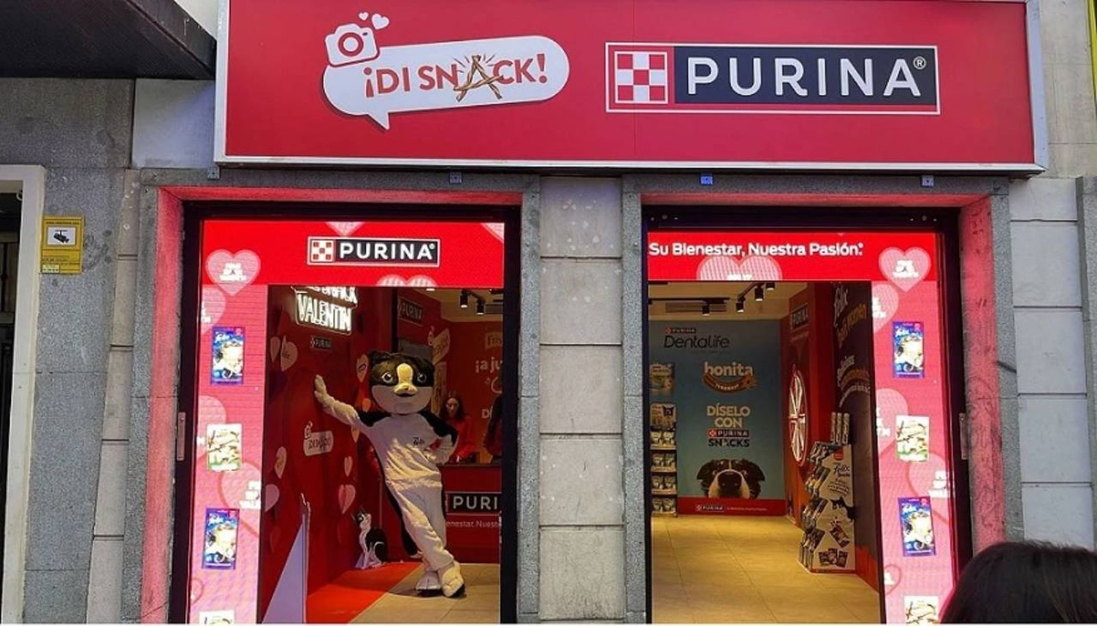 Pop-up en Madrid (Plaza Callao).