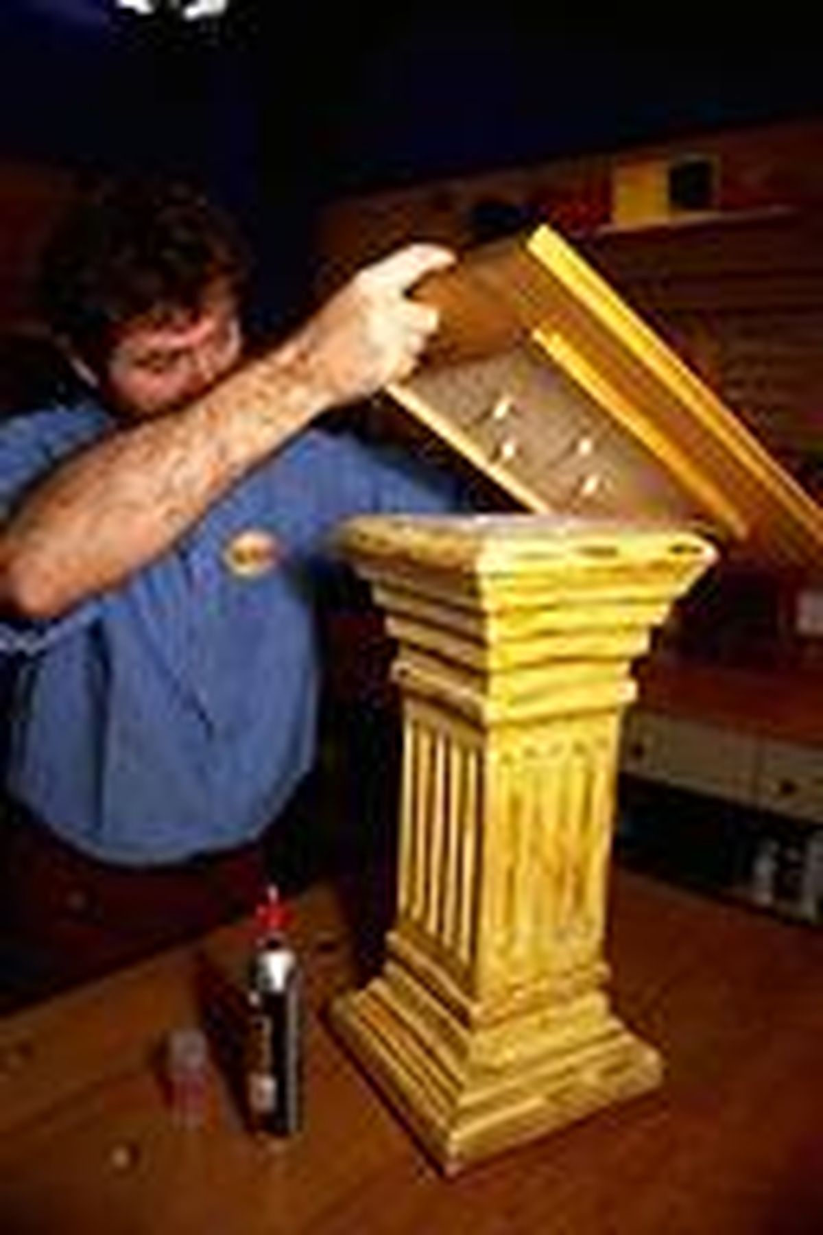 mesita auxiliar escayola p12