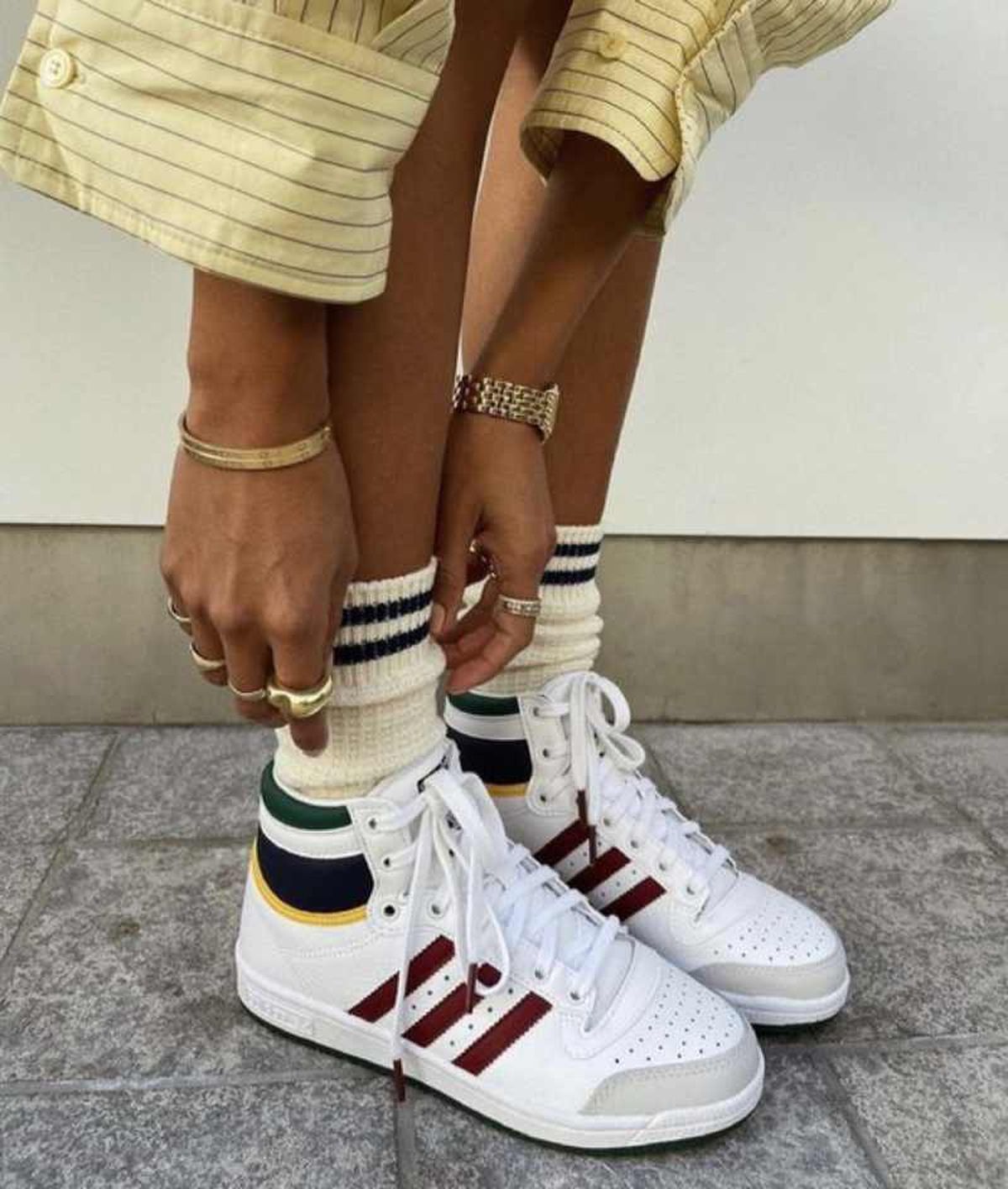 Sneakers de estilo vintage de Adidas