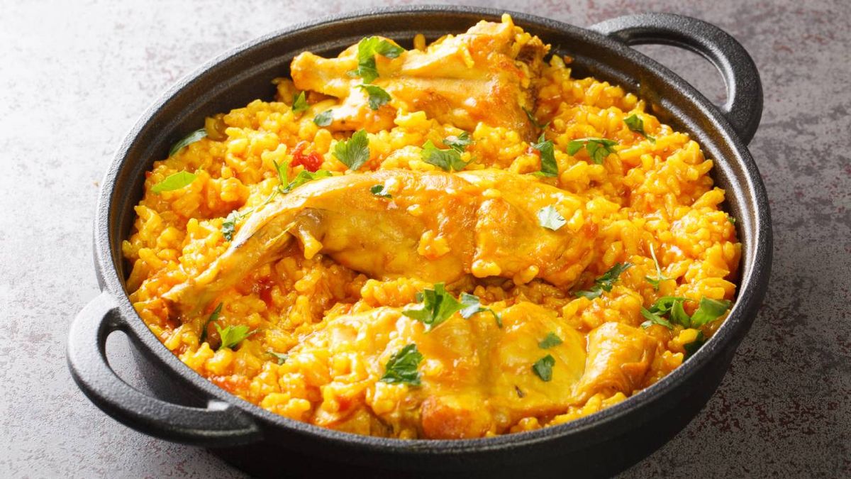 arroz meloso con conejo
