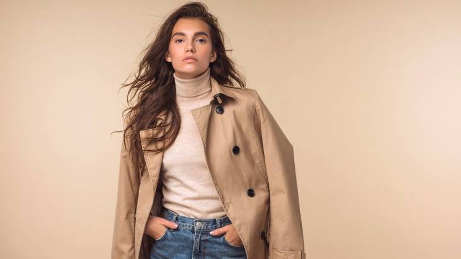 mujer gabardina estilos de gabardinas de moda
