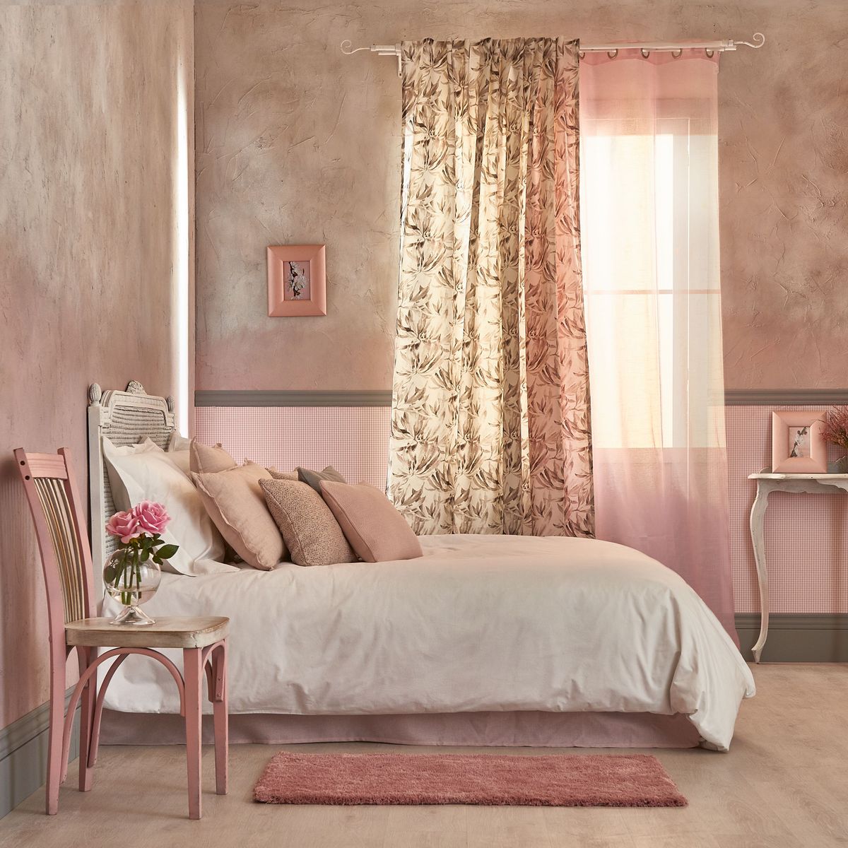 Color nude para decorar la casa   dormitorio