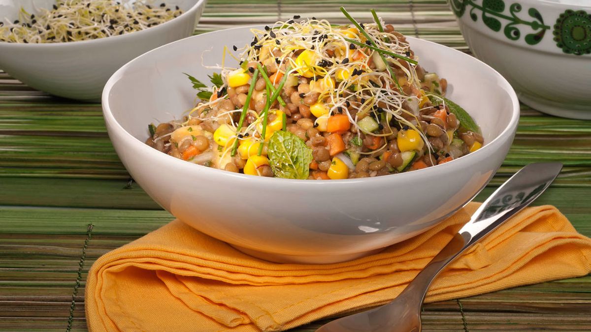 ensalada lentejas