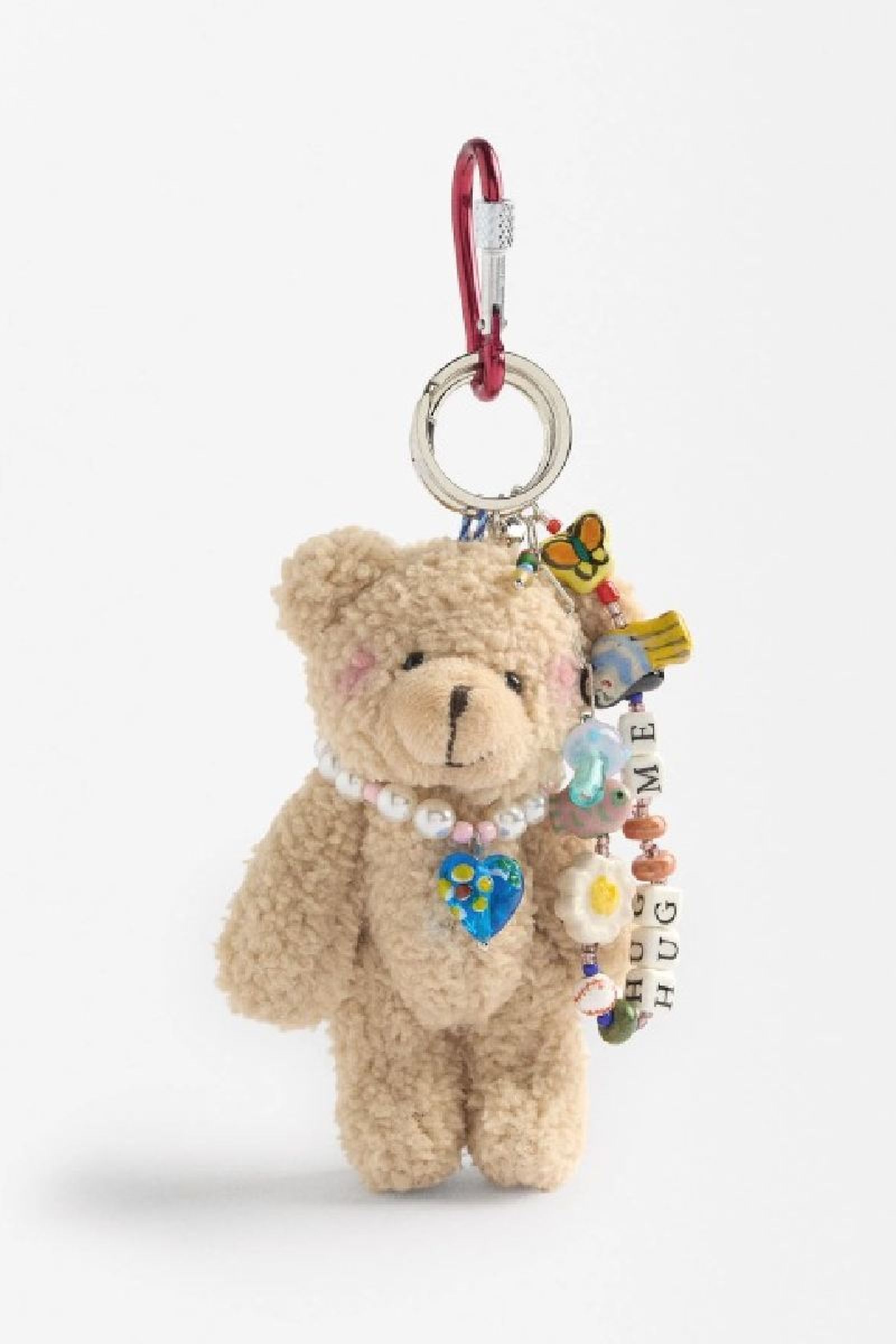 Llavero con charm de oso
