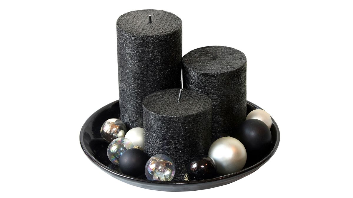 Decoración navideña en color negro 5