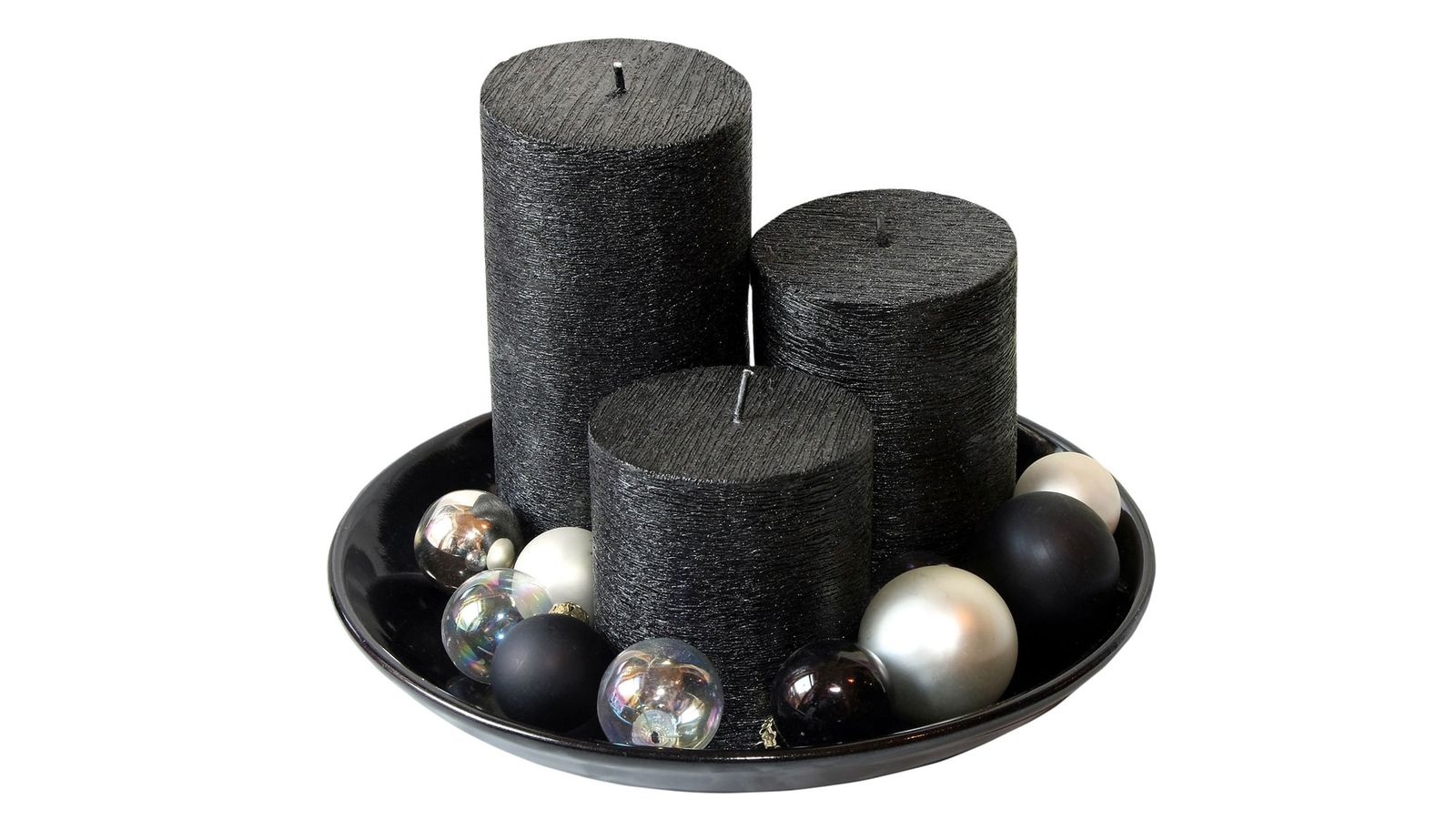 Decoración navideña en color negro 5
