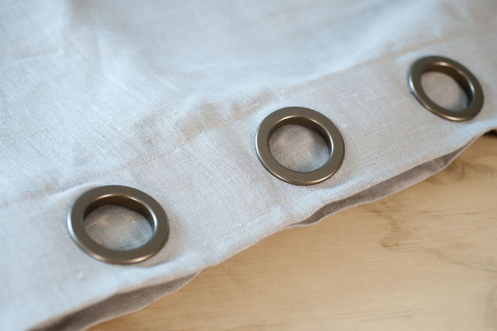 Crear cortinas con cinta de ollaos