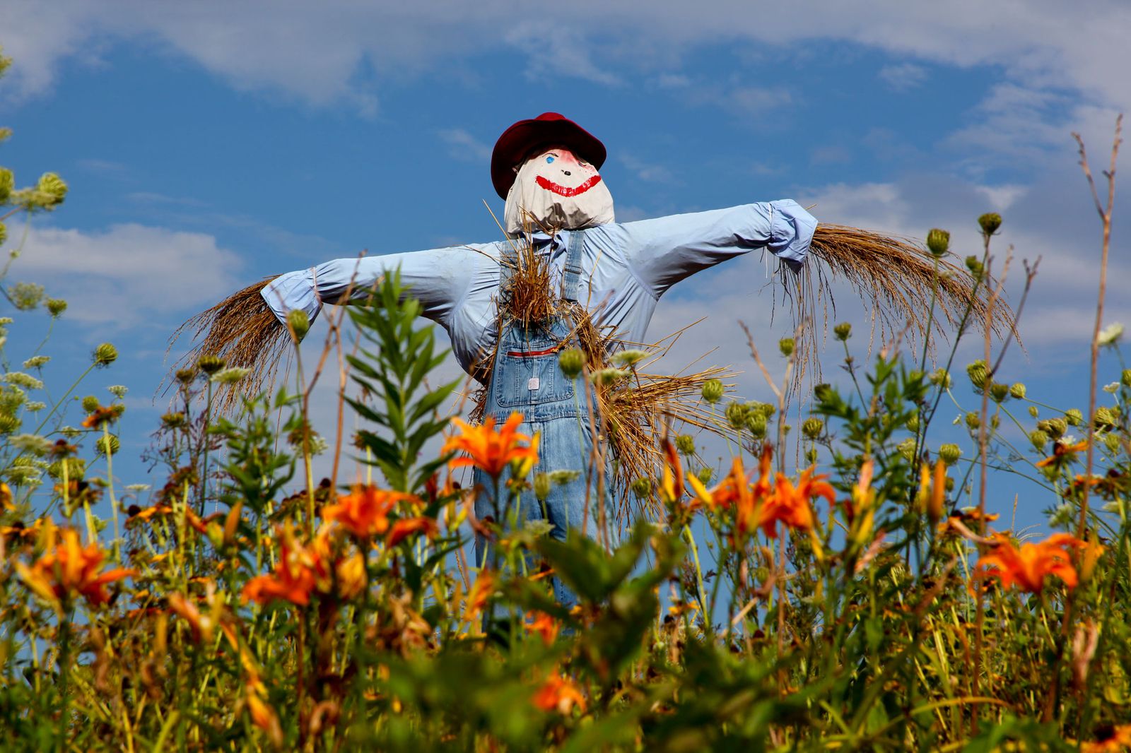 Cómo hacer un espantapájaros