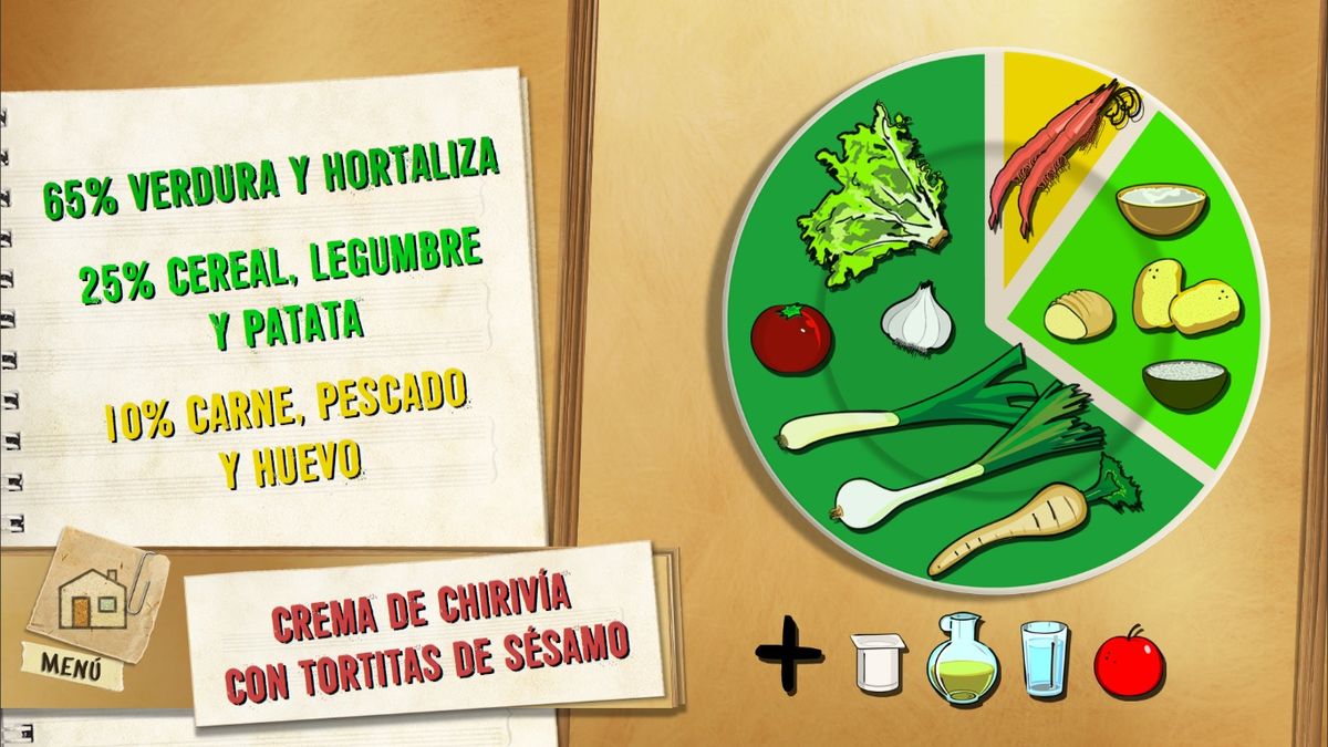 6129 1 Crema de chirivia con tortitas de sesamo plato