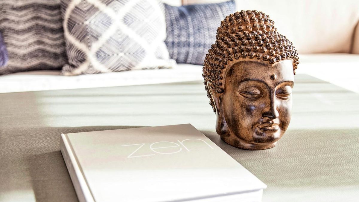 decoracion hindu buda