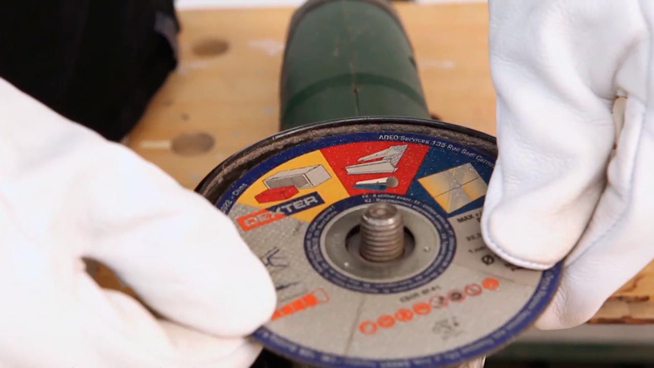 Tipos de discos para la amoladora paso 2