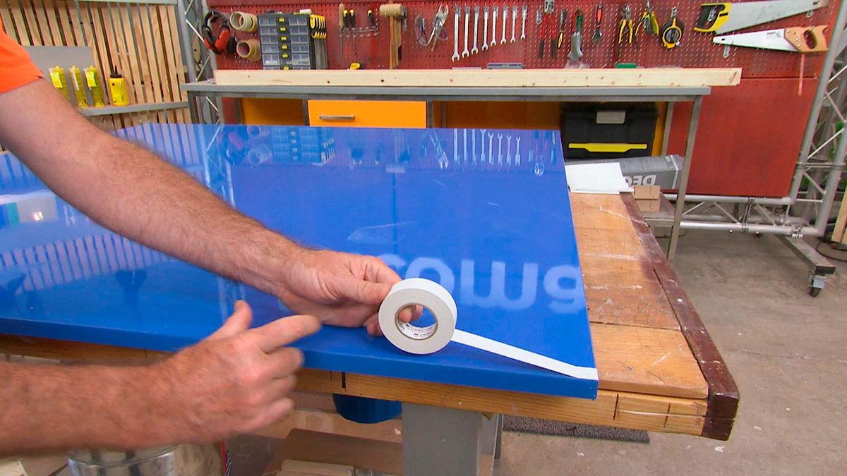 Mesa de ping pong paso 1