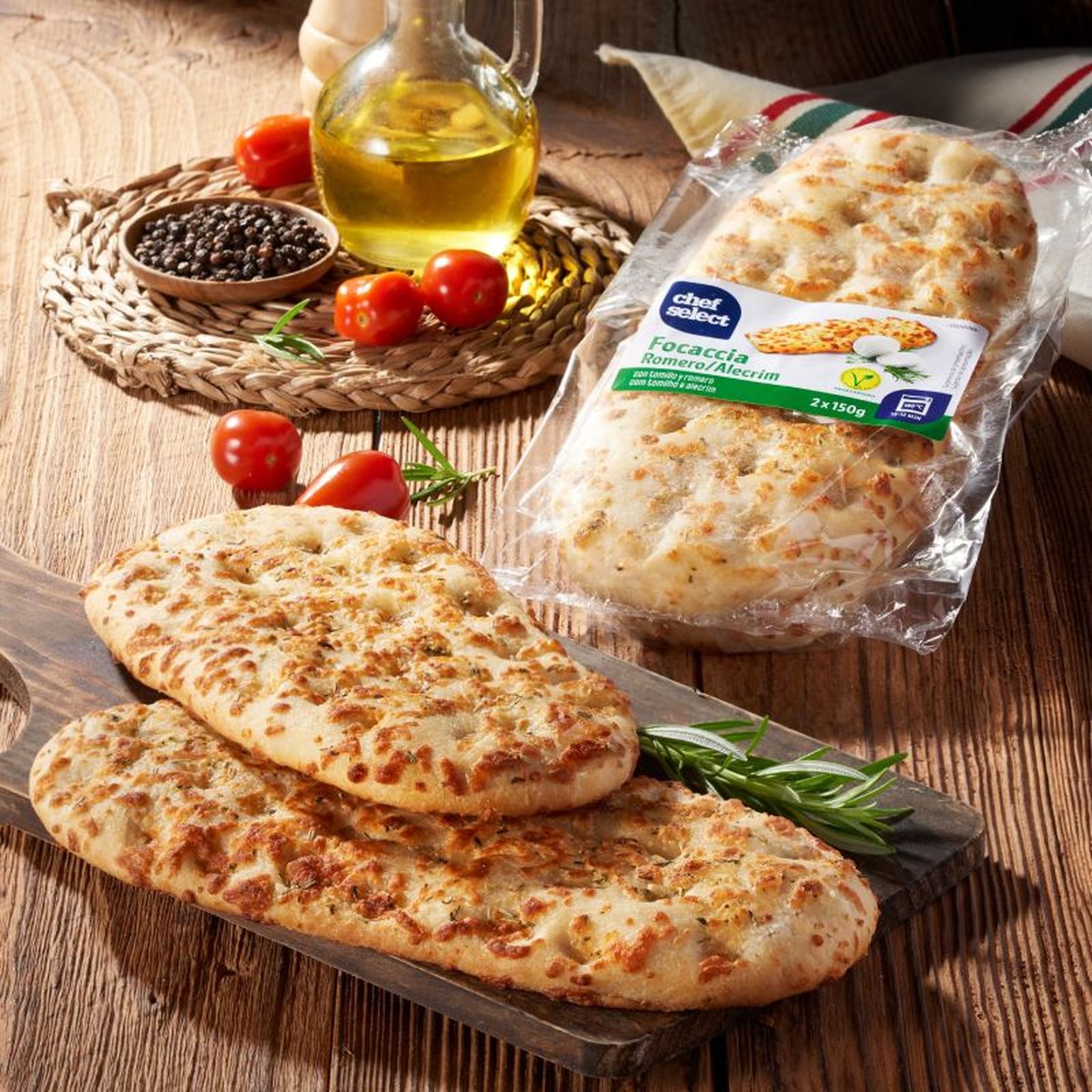 Focaccia de romero