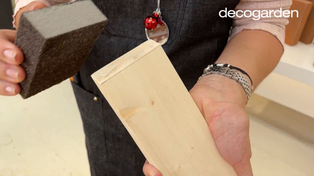 servilletero navidad madera paso 10