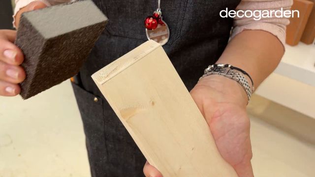 servilletero navidad madera paso 10