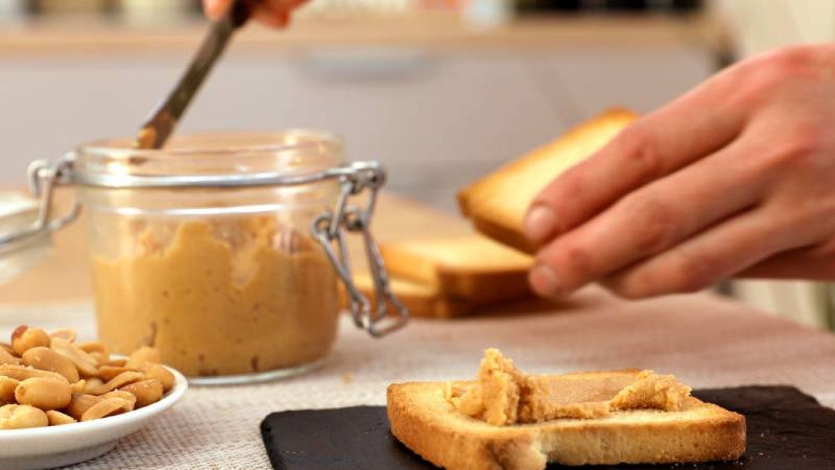 Crema de cacahuete casera   paso 3