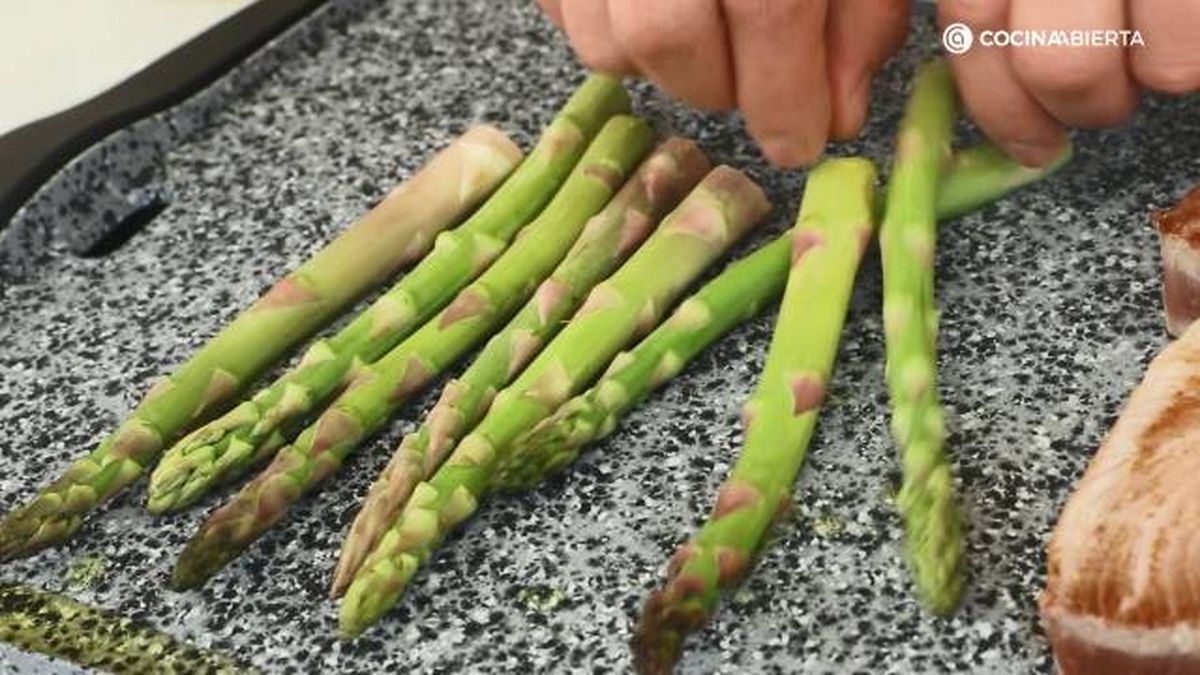 JATA Atun plancha verduras paso 6