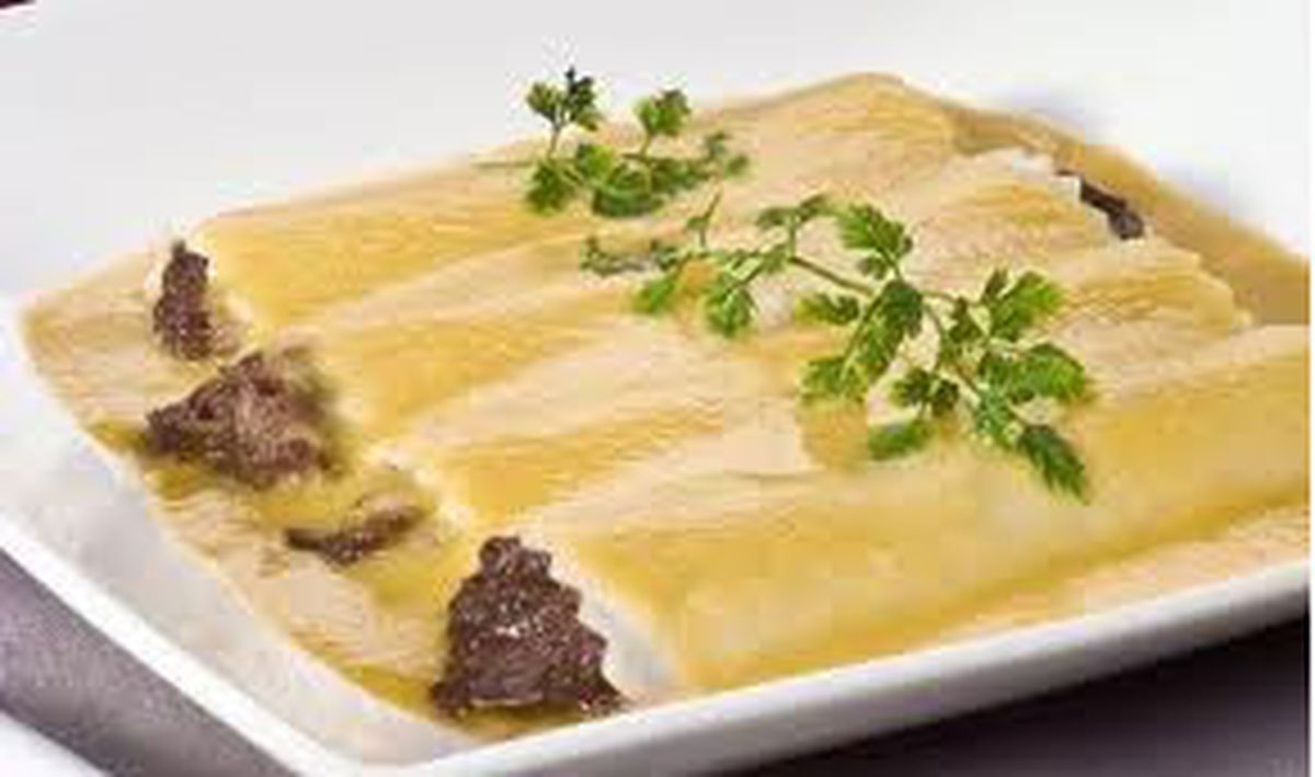 canelones morcilla manzana