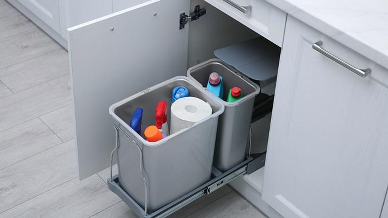 diez trucos para ordenar la cocina productos limpieza