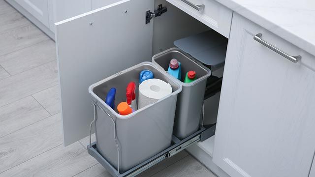 diez trucos para ordenar la cocina productos limpieza