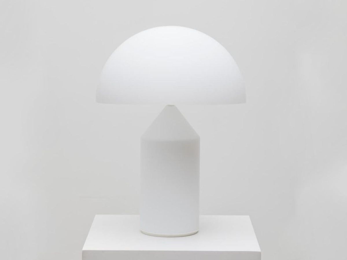 Lámpara de diseño Atollo de Oluce.